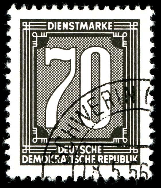 Official Stamps for Administration Post A (ZKD) (I)