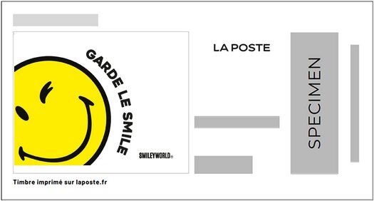Keep smiling. Garde le sourire. Redesign