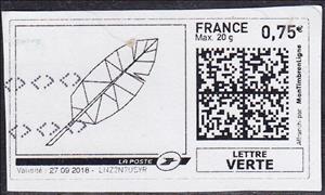 Stamp, Quill, France,  , Feathers