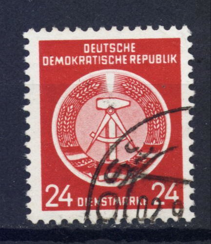 Official Stamps for Administration Post B (I) Reprint