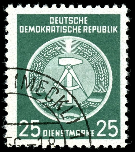 Official Stamps for Administration Post B (I) Reprint