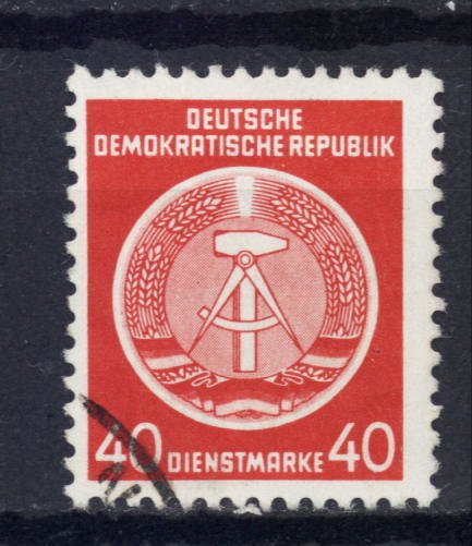 Official Stamps for Administration Post B (I) Reprint