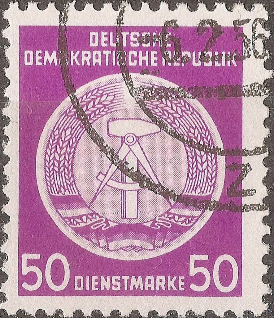 Official Stamps for Administration Post B (I) Reprint