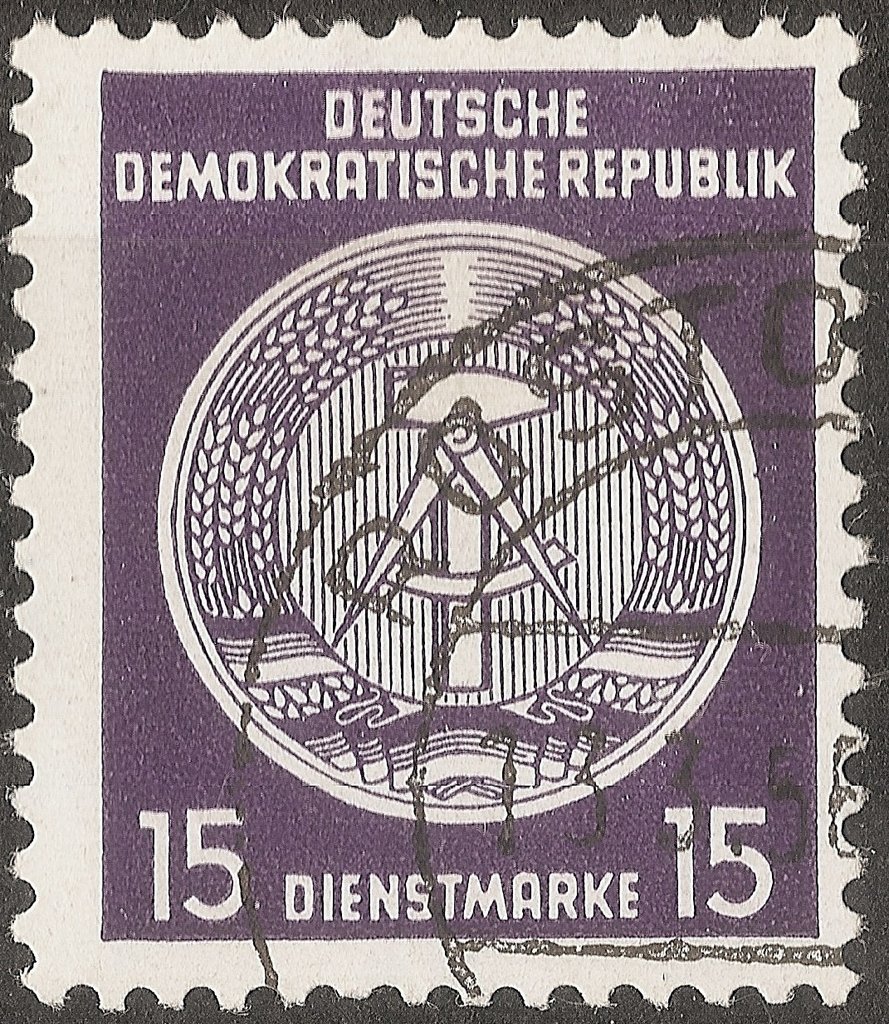 Official Stamps for Administration Post B (II and III)