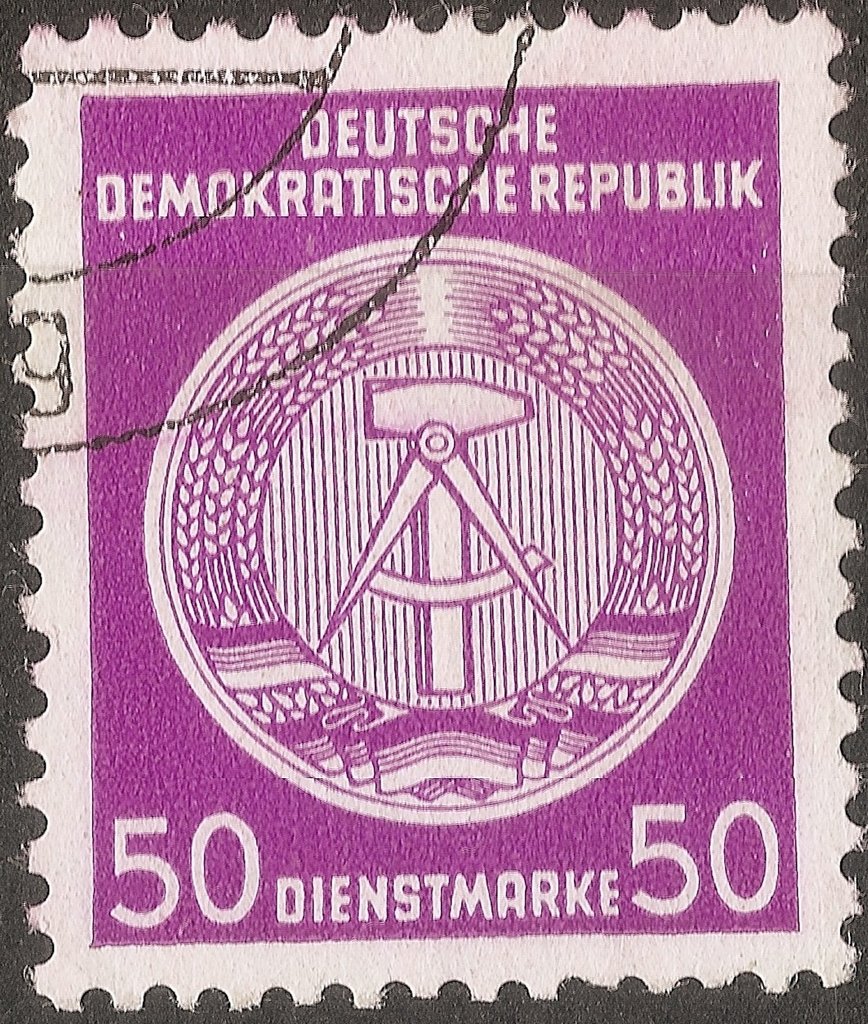 Official Stamps for Administration Post B (II and III)
