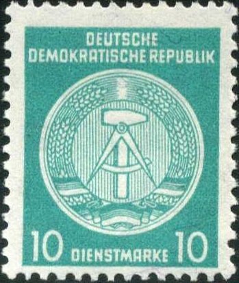 Official Stamps for Administration Post B (V)