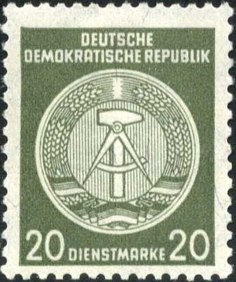 Official Stamps for Administration Post B (V)