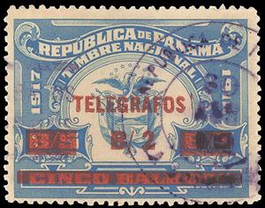 Stamp, Coat of arms of Panama, Panama,  , Birds, Birds of Prey, Coats of Arms, Eagles, Flags, Heraldic Animals