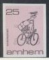 Stamp, Stadspost, Personalized and Private Mail Stamps,  , Bicycles, Postmen