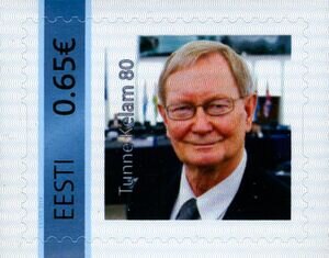 Stamp, Tunne Kelam 80, Personalized and Private Mail Stamps,  , Politics
