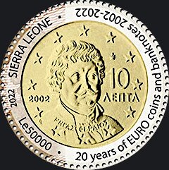 20 Years since the Adoption of Euro Currency: 10 €Cent
