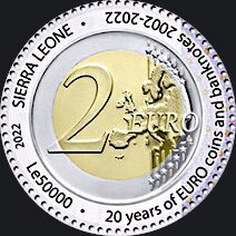 20 Years since the Adoption of Euro Currency: 2 €