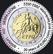 20 Years since the Adoption of Euro Currency: 2 €