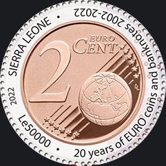 20 Years since the Adoption of Euro Currency: 2 €Cent