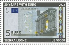 20 Years since the Adoption of Euro Currency: 5 €