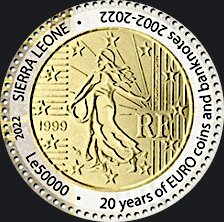 20 Years since the Adoption of Euro Currency: 50 €Cent