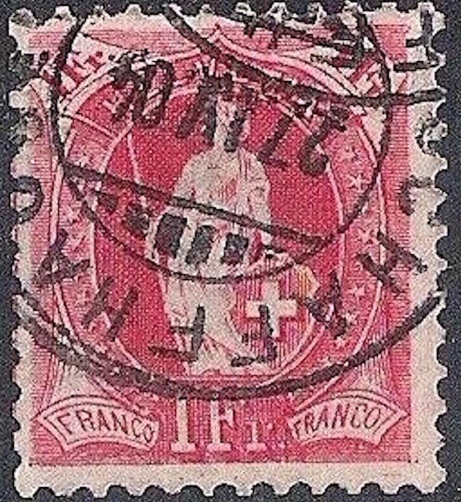 Standing Helvetia