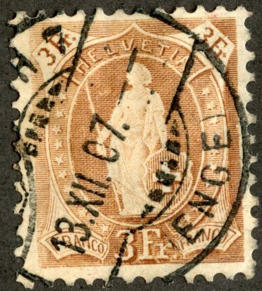 Standing Helvetia