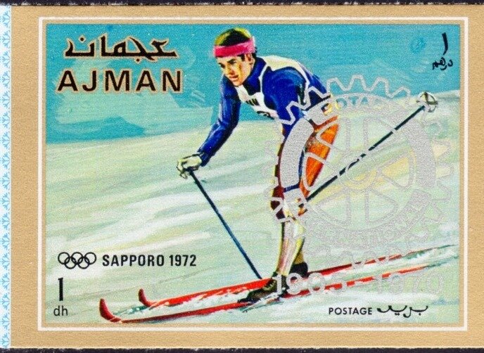 Cross-country Skiing - overprinted