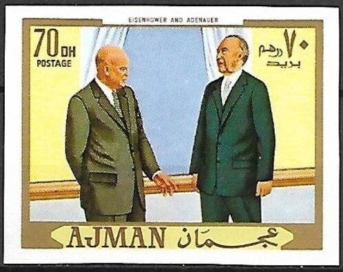 Eisenhower and Adenauer