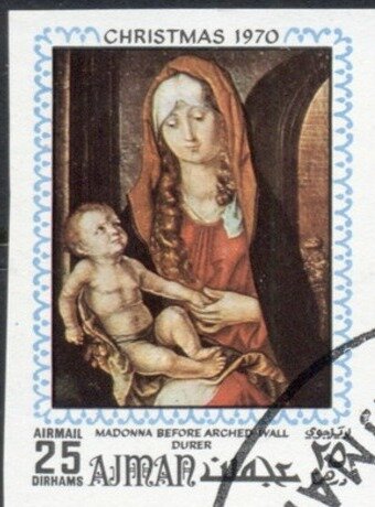 Madonna in Front of the Arch-Gate, by Albrecht Dürer