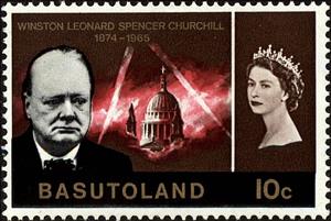 Stamp, Churchill Memorial, British colonies and territories,  , Heads of State