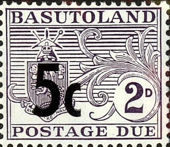 Tax stamp surcharged with new value