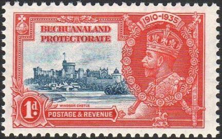 Stamp, Jubilee of George V, British colonies and territories,  