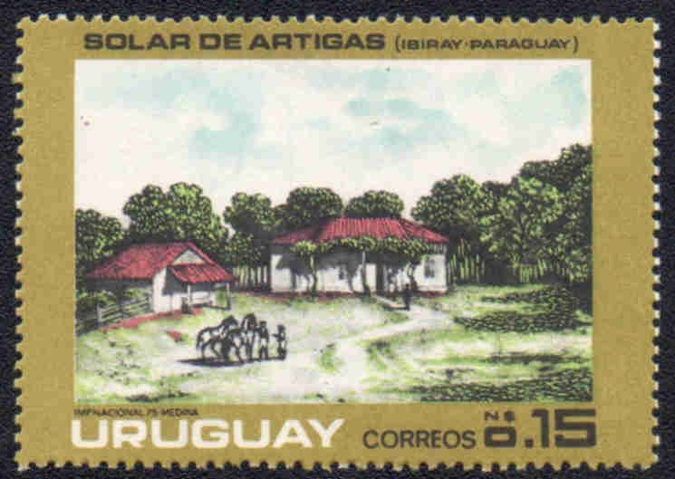 Home of Gral. Artigas in Ibiray, Paraguay