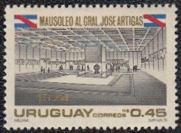 Stamp, Artigas Mausoleum, Montevideo, Uruguay,  