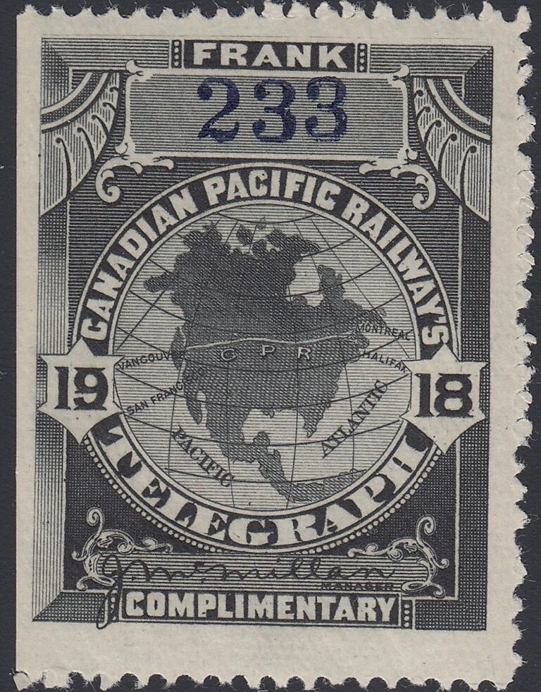 Map of North America - Frank - dated 1918