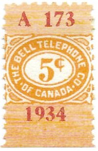 Numeral - dated 1934