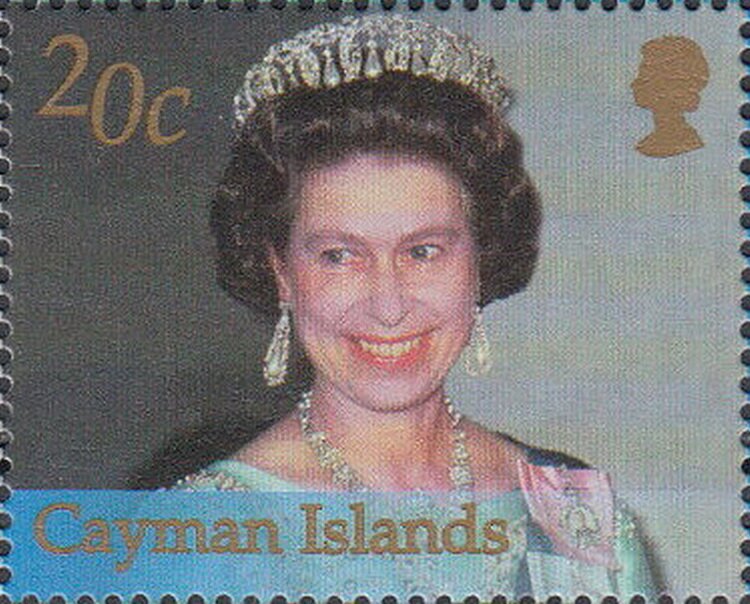 Queen Elizabeth in Evening Dress, 1976