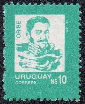 Stamp, Gral. Manuel Oribe, Uruguay,  