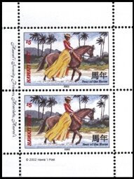 Chinese New Year - the Year of the Horse. Pa'u Riders