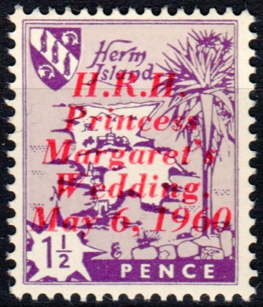 Overprint: Princess Margaret's Wedding