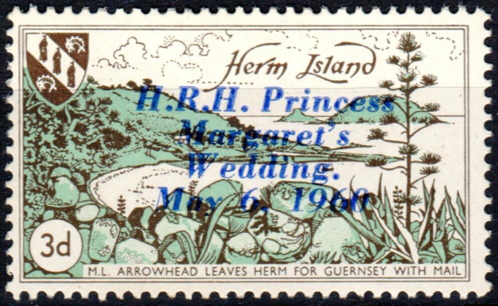 Overprint: Princess Margaret's Wedding
