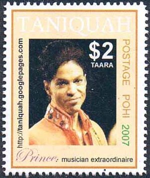 Prince (1958-2016) in 2007