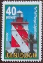 Stamp, Te Tai Tonga Lighthouse (South Lighthouse), Cinderellas,  , Architecture, Buildings, Lighthouses