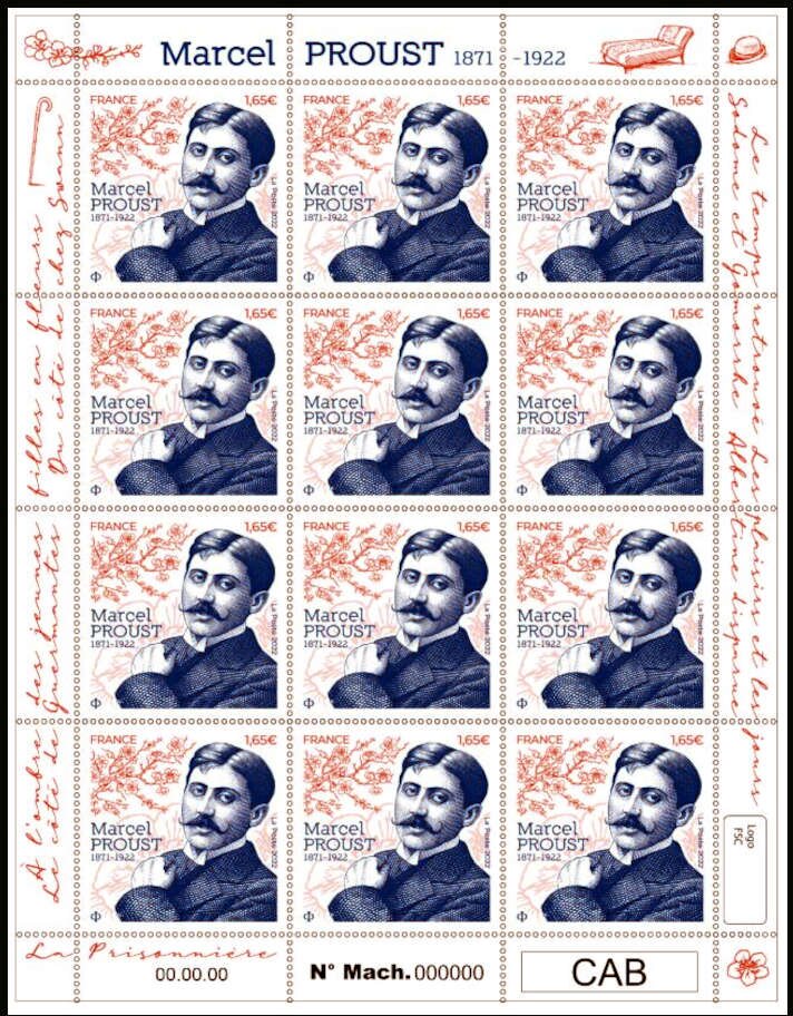 Marcel Proust, Writer, 150th Anniversary of Birth