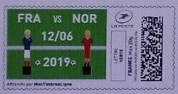 FRA VS NOR 12/06 2019 Table Football in colour
