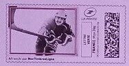 Stamp, Ice Hockey 2, France,  , Ice Hockey, Sports, Winter Sports