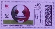 Stamp, Mexique Mexico Football Emoji, France,  , Cartoons, Flags, Football (Soccer)