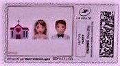 Stamp, Wedding Emojis x3 Church Bride Groom, France,  , Cartoons, Churches - Cathedrals - Basilicas - Chapels, Men, Weddings, Women