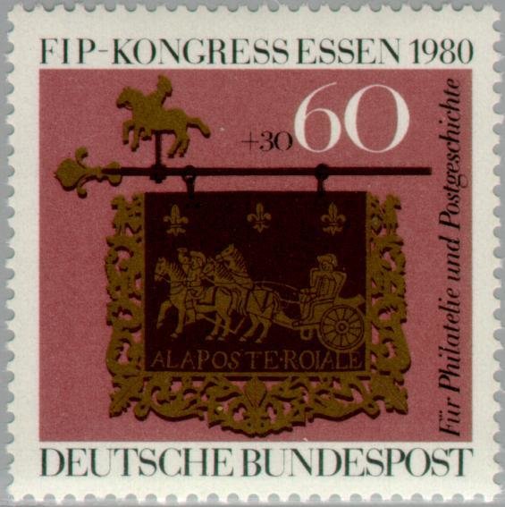 Postoffice shield, Altheim/Saar (1754)