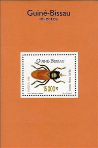 Souvenir Sheet, Tsetse fly, Guinea-Bissau,  , Insects