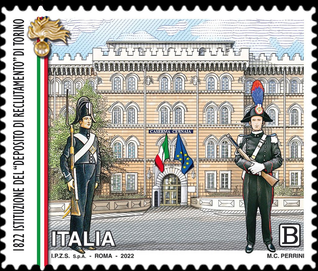 Bicentenary of the Carabineri Recruitment Depot, Turin