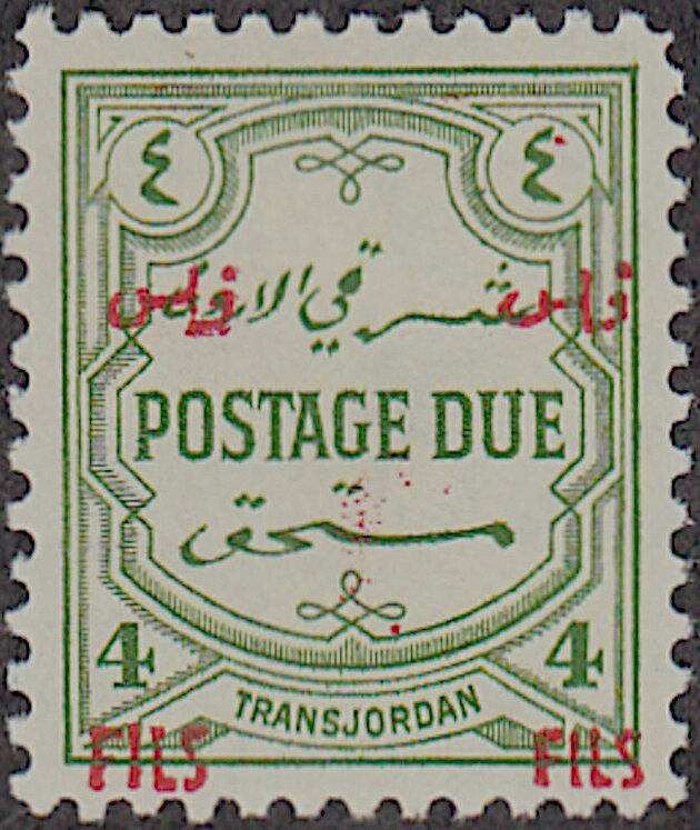 Postage Due, surcharged