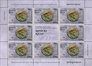 Full Pane, Euromed 2022 : Coin from Ruins of Risan, Montenegro,  , Coins, Euromed