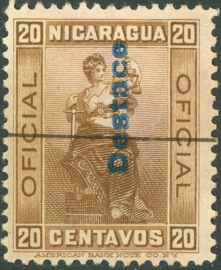 Justitia (Overprinted)